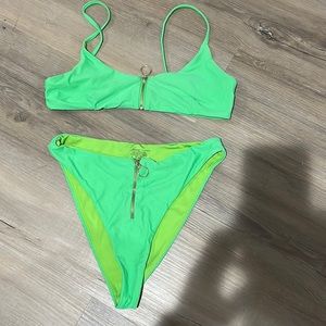 lovers and friends high waist bikini med